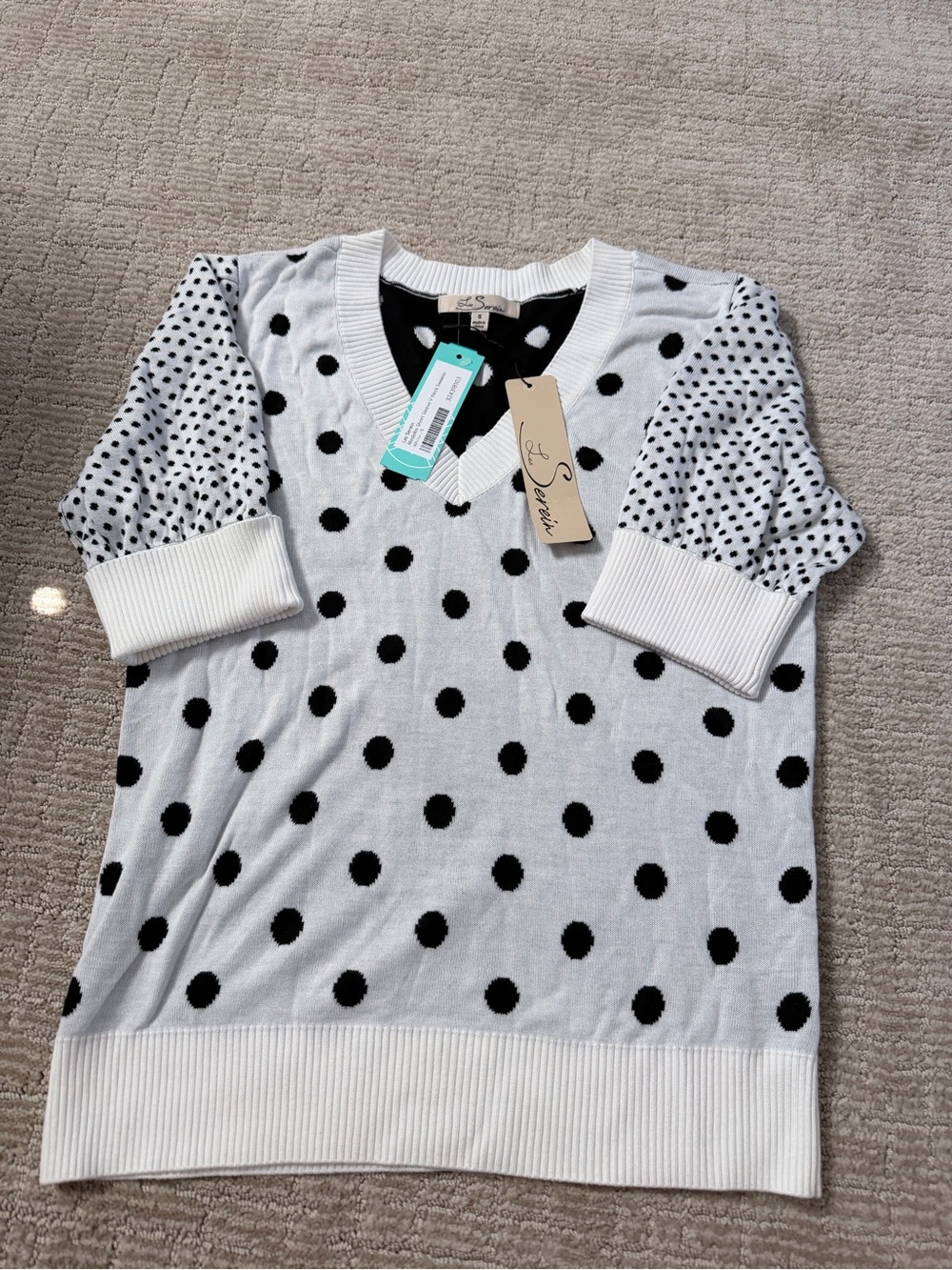 NWT S Les Serein Medellin V Neck Sweater- Stitch Fix